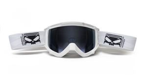 SMC Goggle 2022 White - Black Lens - Limited edition